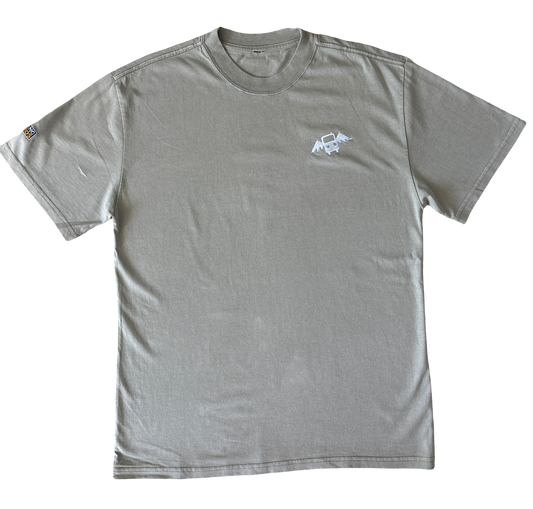 Bang Bros Vintage Wash Embroidered T-shirt - Dust