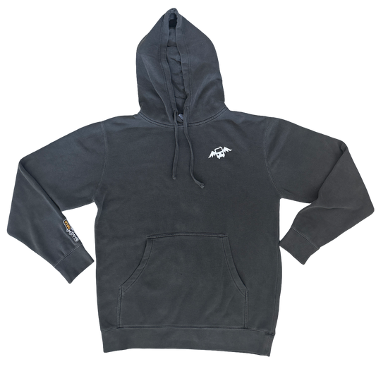 Bang Bros Vintage Wash Embroidered Hoodie - Grey