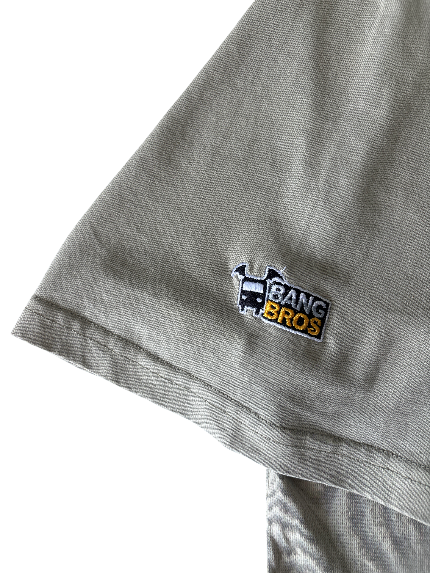 Bang Bros Vintage Wash Embroidered T-shirt - Dust